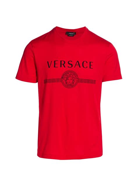 red versace shrit|All Shirts .